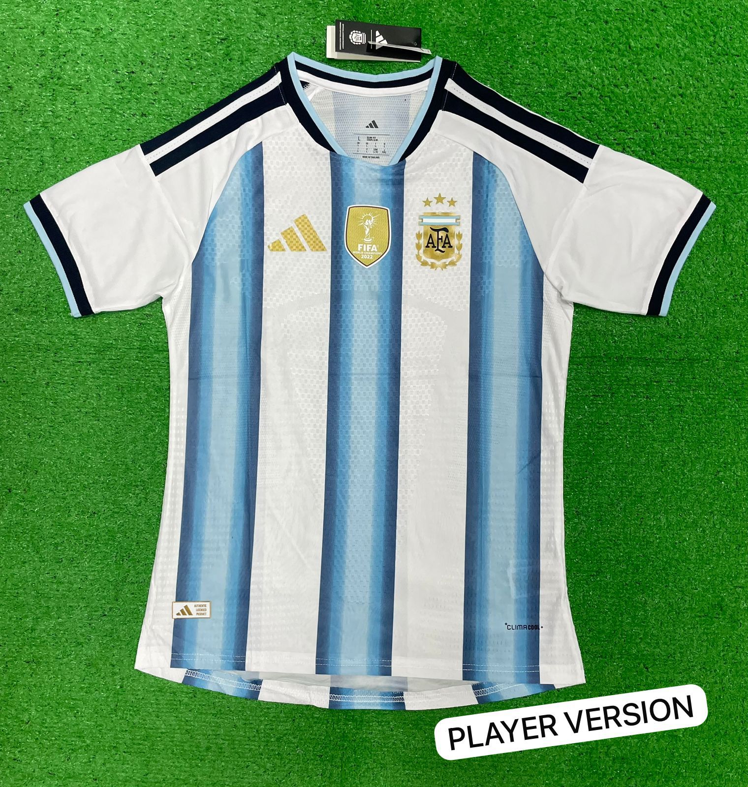 Argentina Home Player Version Jersey – FIFA World Cup 2026