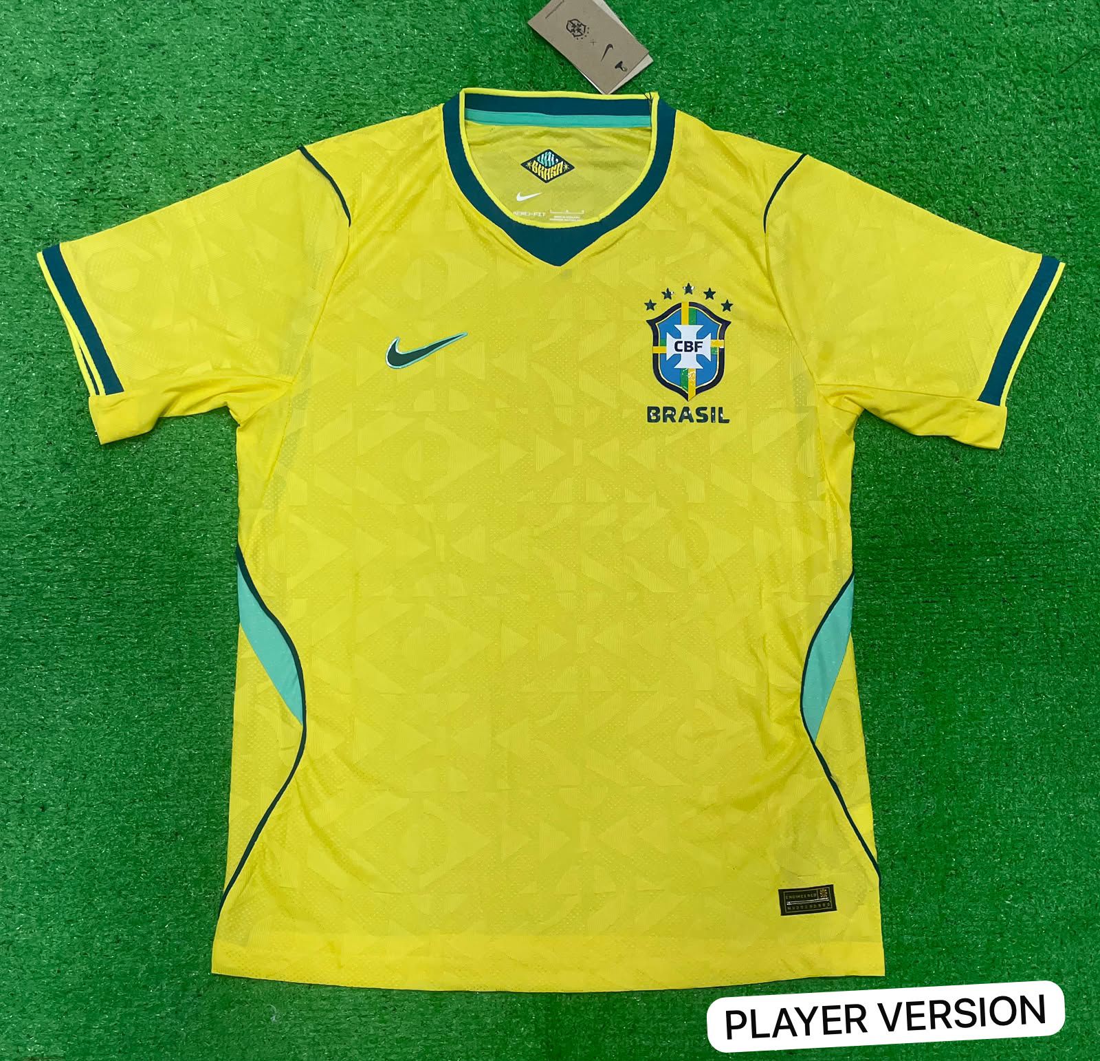 Brazil Home Player Version Jersey – FIFA World Cup 2026